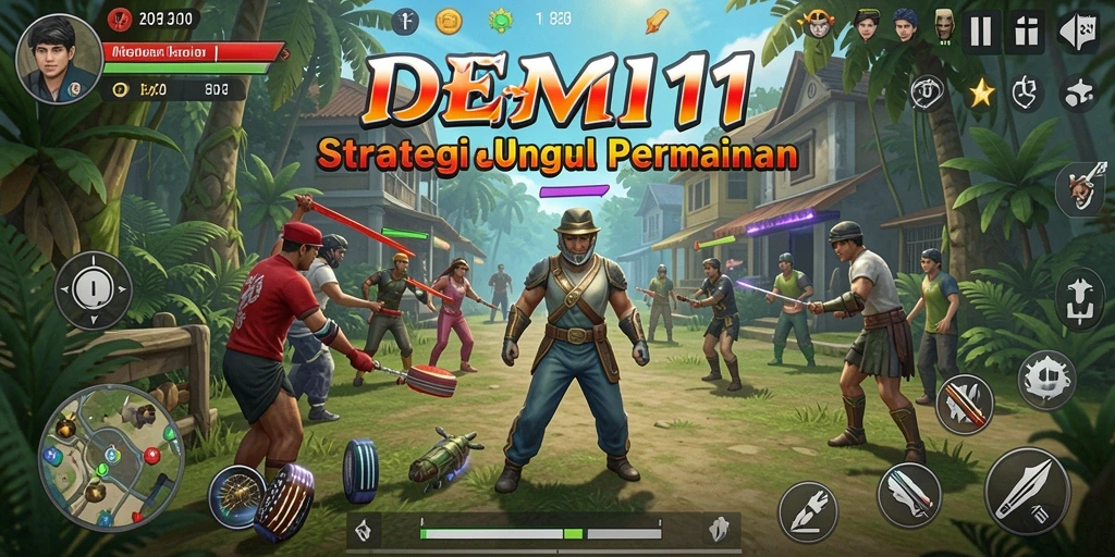 Tangkap momen seru dari gameplay strategis di DEMI11.