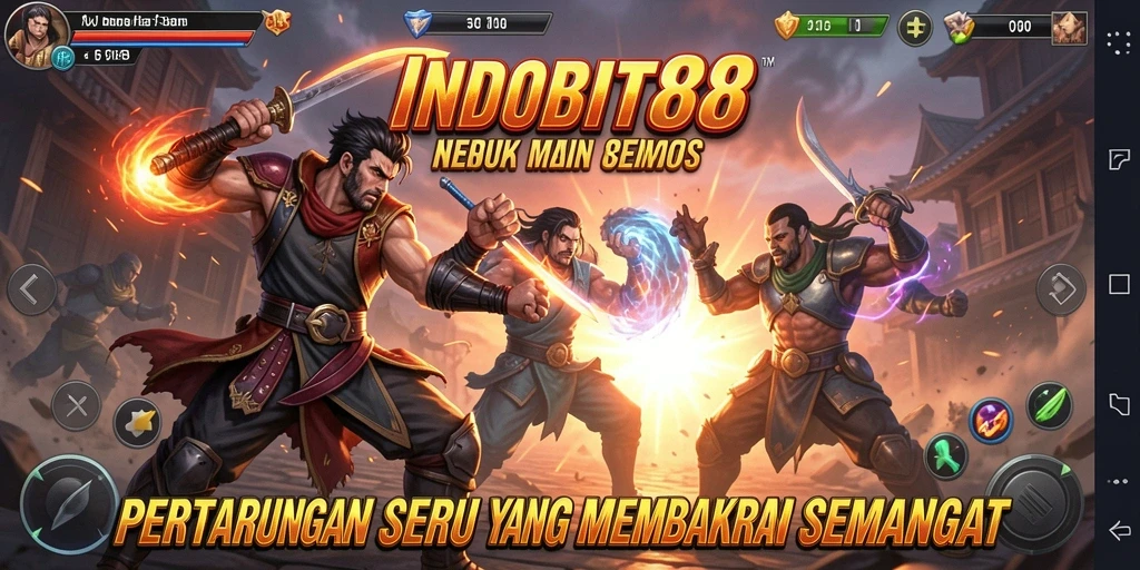 Tangkapan layar game Fighting yang mendebarkan di INDOBIT88.
