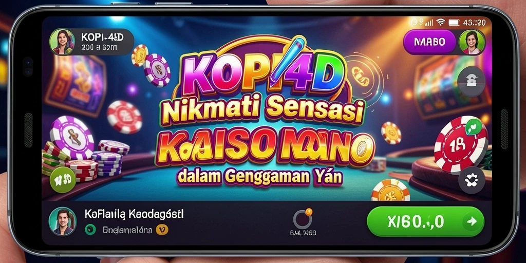 Tampilan permainan KOPI4D yang mendebarkan dan menarik perhatian.
