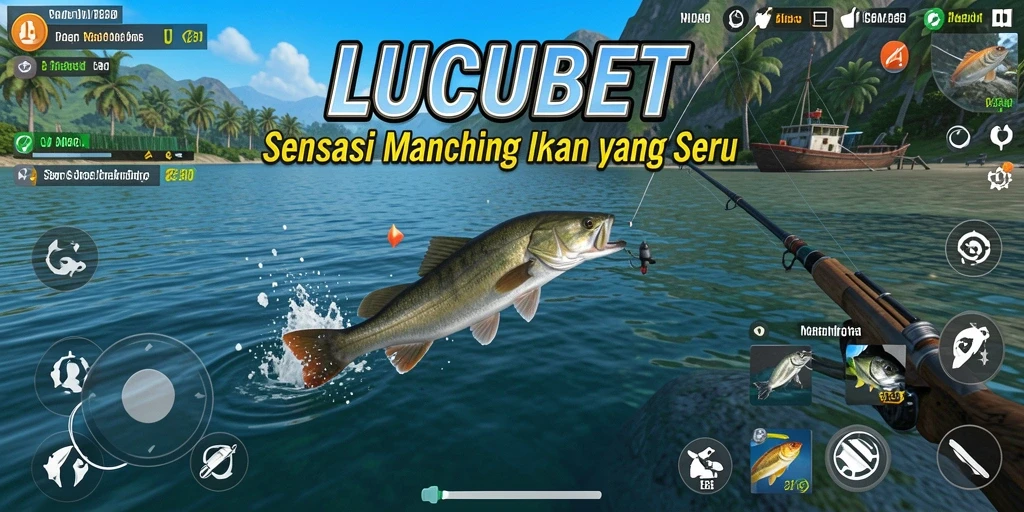 Screenshot gameplay menampilkan aksi tembak ikan yang mendebarkan.