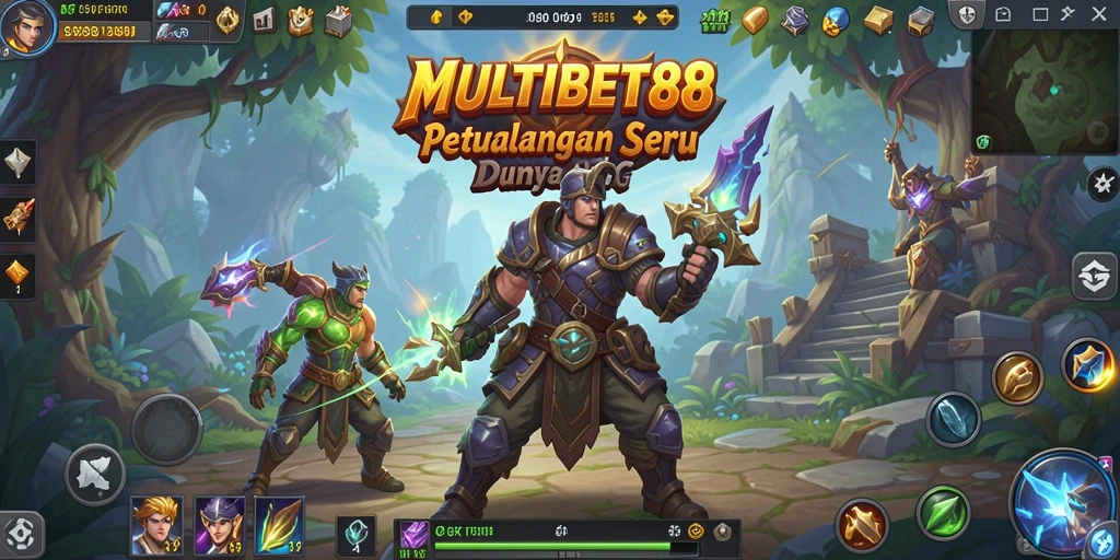 Gameplay seru dalam petualangan ARPG yang menantang.