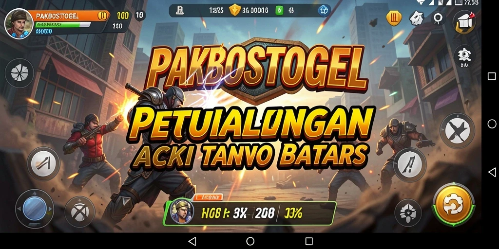Tangkapan layar PAKBOSTOGEL menampilkan aksi mendebarkan dalam pertempuran.