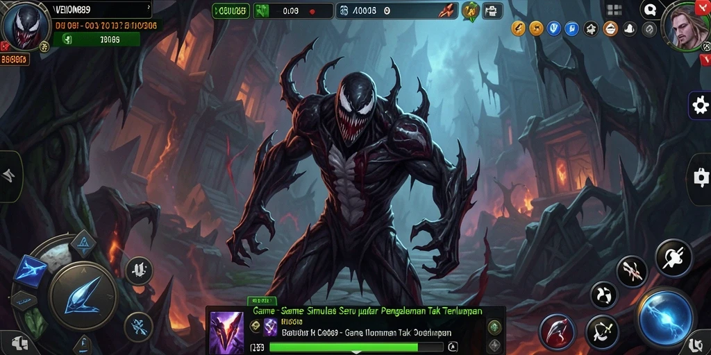 Gameplay menarik dan realistis dari VENOM889.